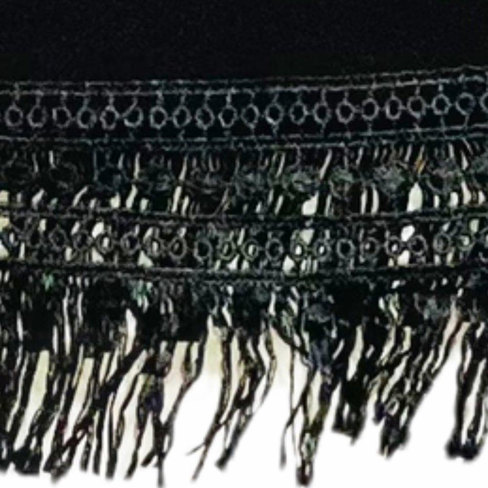 Cupcakes & Cashmere Size 2 Evelyn Fringe Mini Skirt NWT - Picture 6 of 8